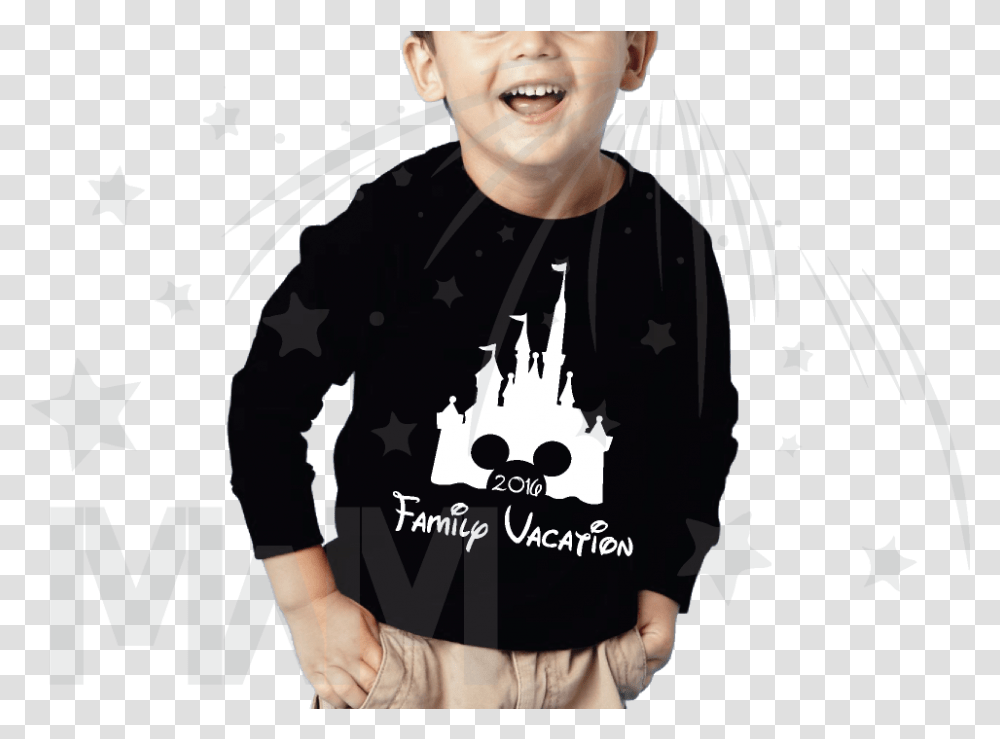 Cinderella's Castle T Shirt, Sleeve, Long Sleeve, Face Transparent Png