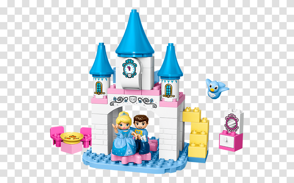 Cinderella's Magical Castle Lego, Architecture, Building, Toy, Fort Transparent Png