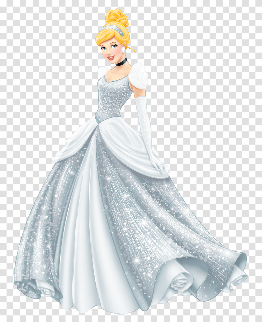 Cinderella Snow White Wedding Dress Disney Princess Princess White Dress Disney, Female, Person, Gown Transparent Png