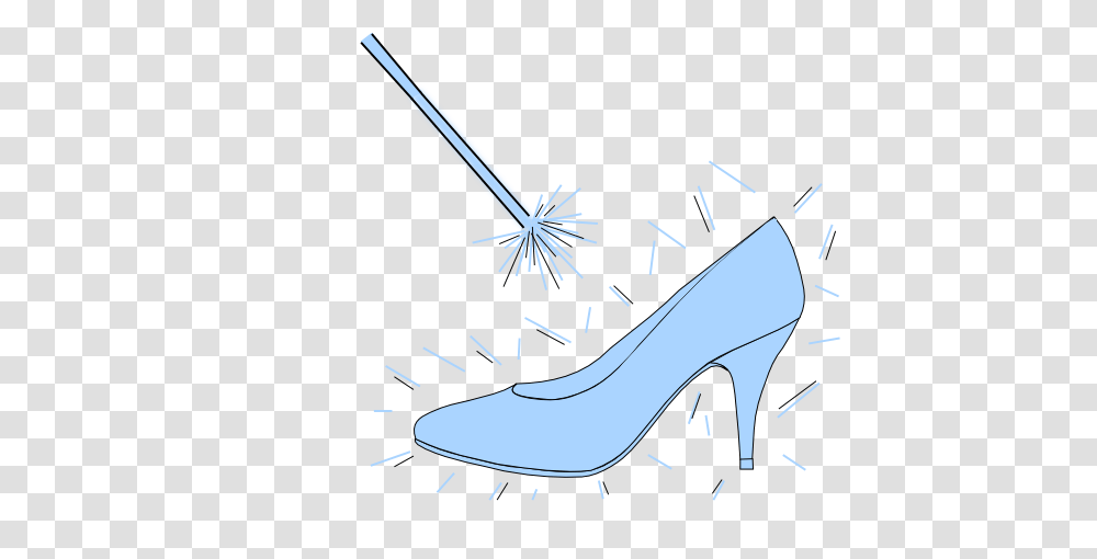 Cinderella Wand Stars Clip Art, Apparel, High Heel, Shoe Transparent Png