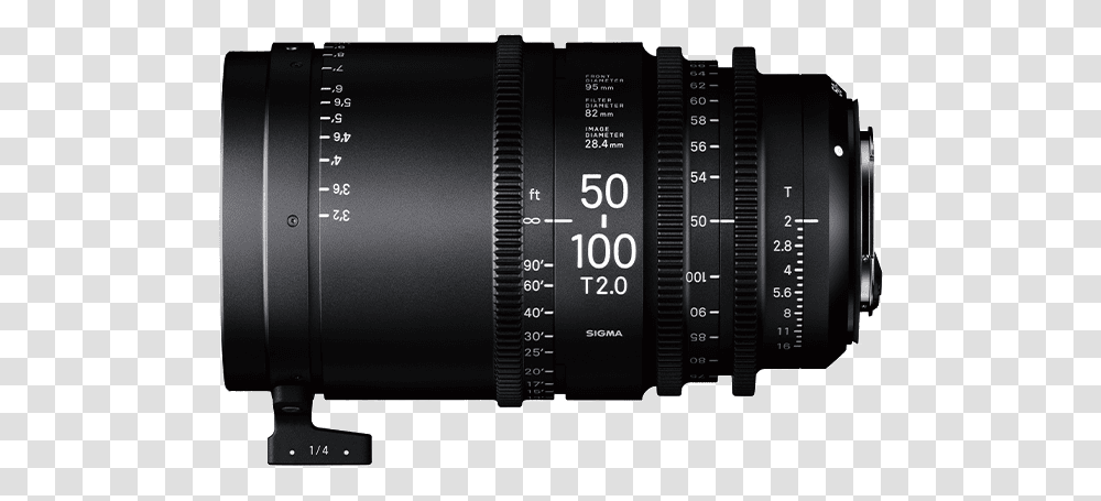 Cine Lenses Sigma Corporation Sigma 50 100mm T2 Mount Pl Ef E, Camera Lens, Electronics Transparent Png
