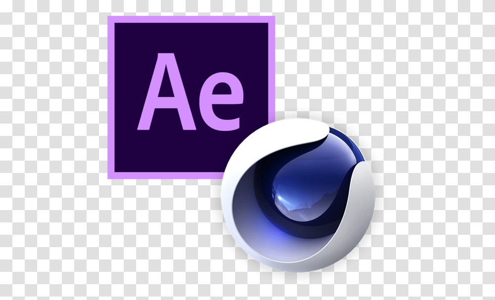 Cinema 4d Lite With After Effects Logo Adobe After Effects, Number, Purple Transparent Png