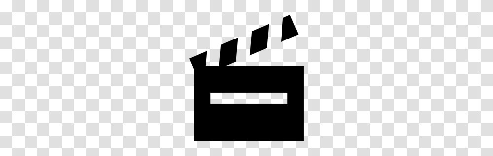 Cinema Clapperboard Movie Clapper Icon, Gray, World Of Warcraft Transparent Png