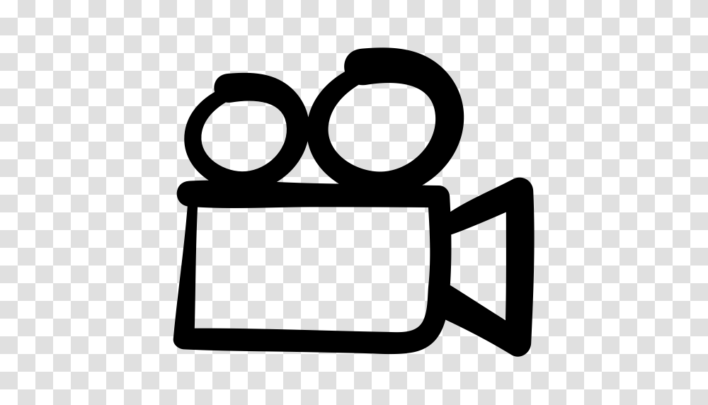 Cinema Doodle Film Video Video Camera Video Chat Icon, Gray, World Of Warcraft Transparent Png