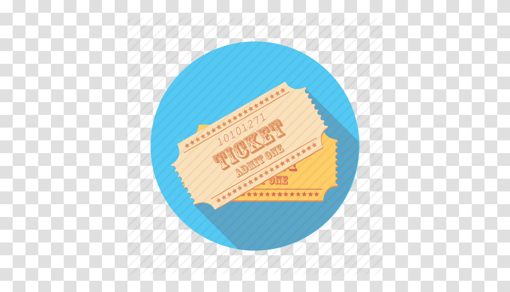 Cinema Entertainment Film Movie Ticket Icon, Paper, Tape, Business Card Transparent Png