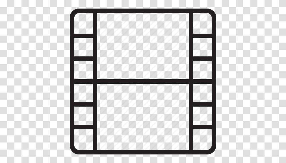 Cinema Film Filmroll Filmstrip Movie Movie Roll Movie Strip Icon, Grille, Picture Window, Prison, Furniture Transparent Png