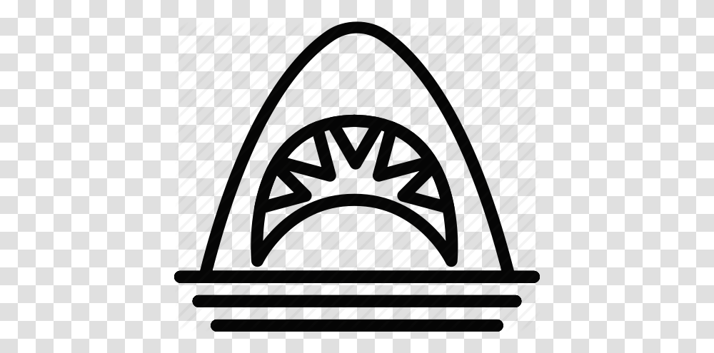 Cinema Film Jaws Movie Shark Water Icon, Chair, Outdoors, Racket, Tennis Racket Transparent Png