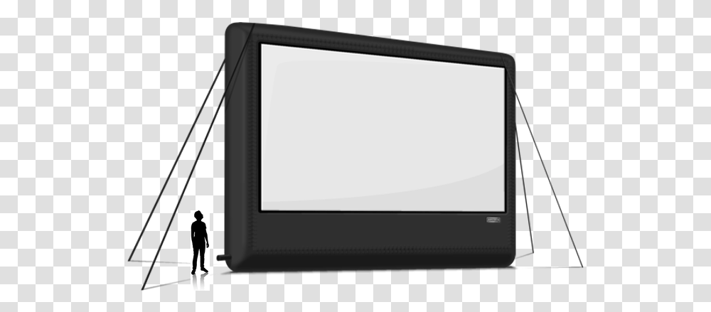 Cinema Screen Outdoor, Person, Human, Electronics, Monitor Transparent Png