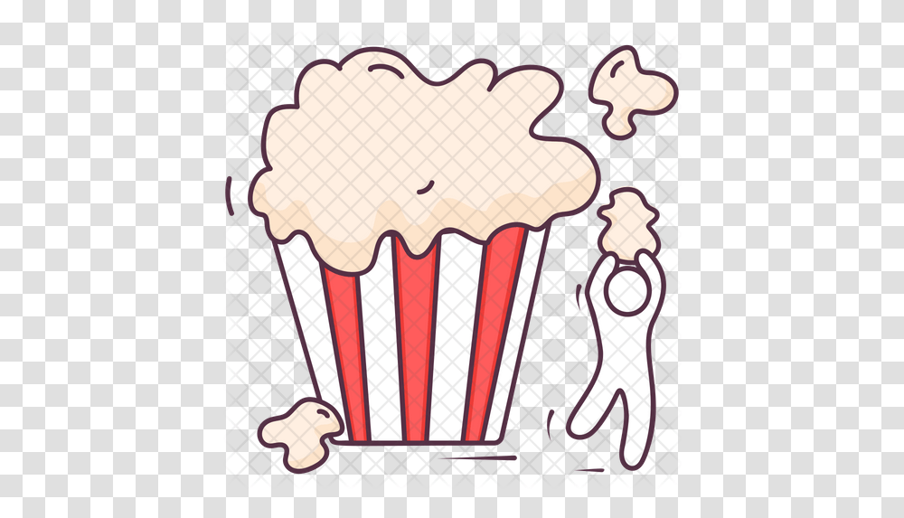 Cinema Snacks Icon Baking Cup, Cupcake, Cream, Dessert, Food Transparent Png