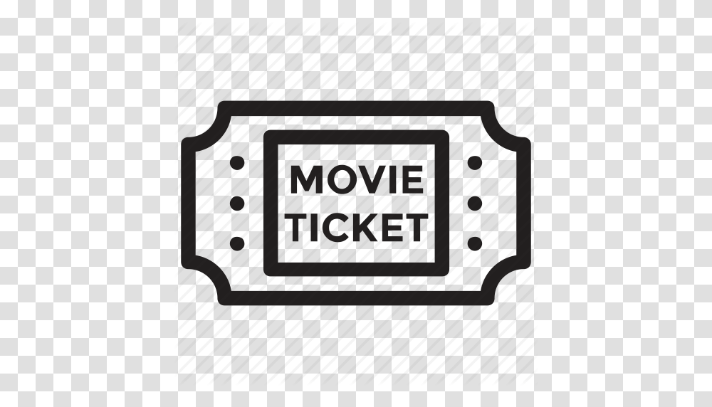 Cinema Ticket Movie Raffle Movie Ticket Theater Ticket Ticket Icon, Furniture, Gray Transparent Png