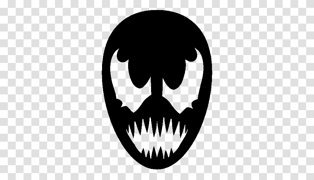 Cinema Venom Head Icon Windows Iconset, Stencil, Apparel, Rug Transparent Png