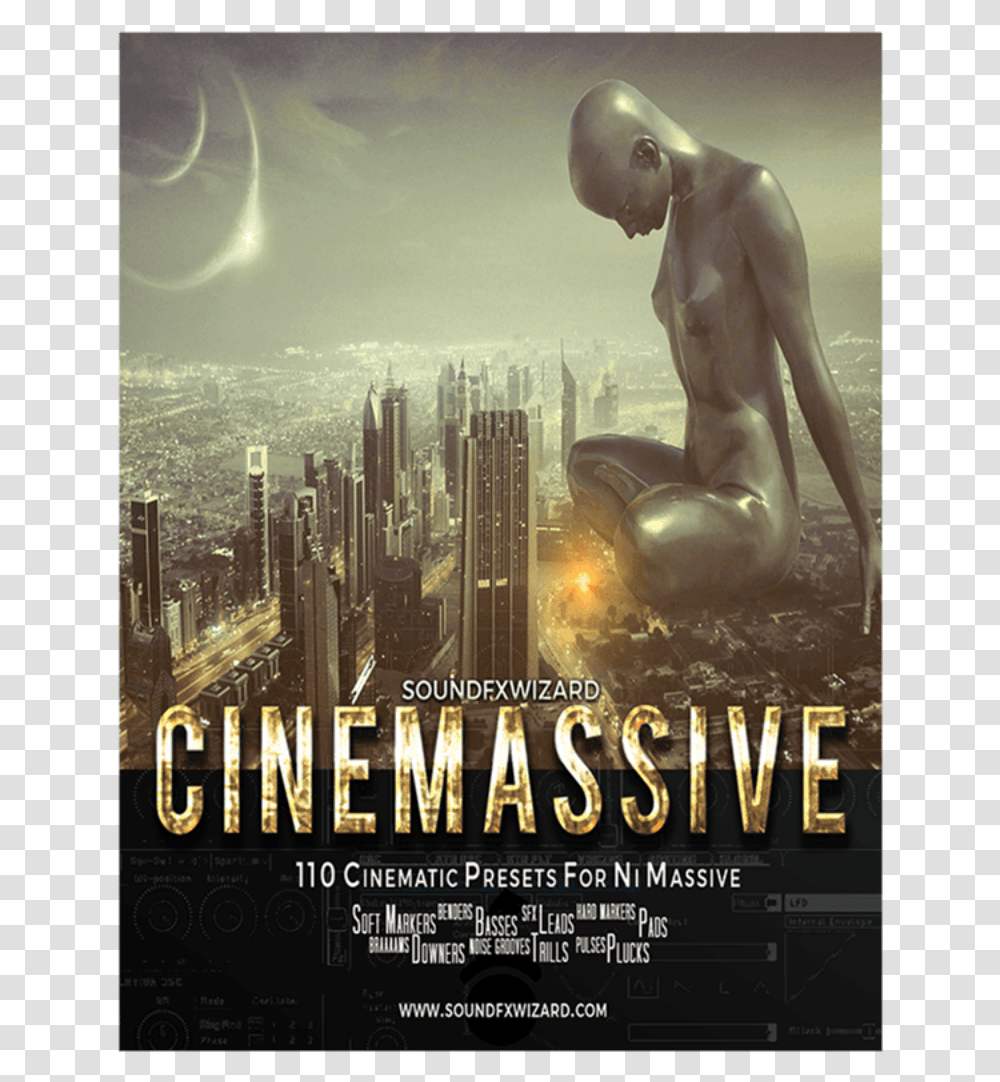 Cinemassive 2.8 Ft, Poster, Advertisement, Statue, Sculpture Transparent Png