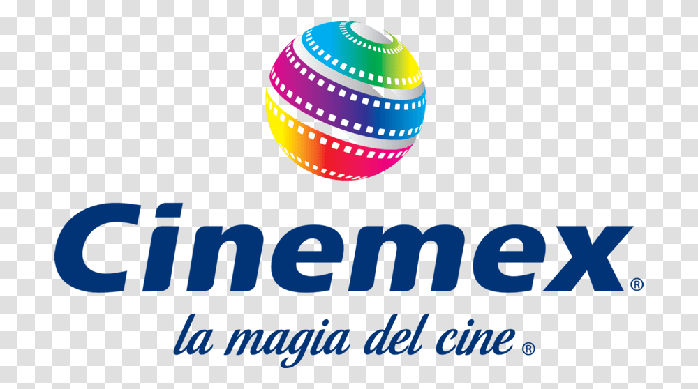 Cinemex La Magia Del Cine Logo, Sphere, Trademark, Ball Transparent Png