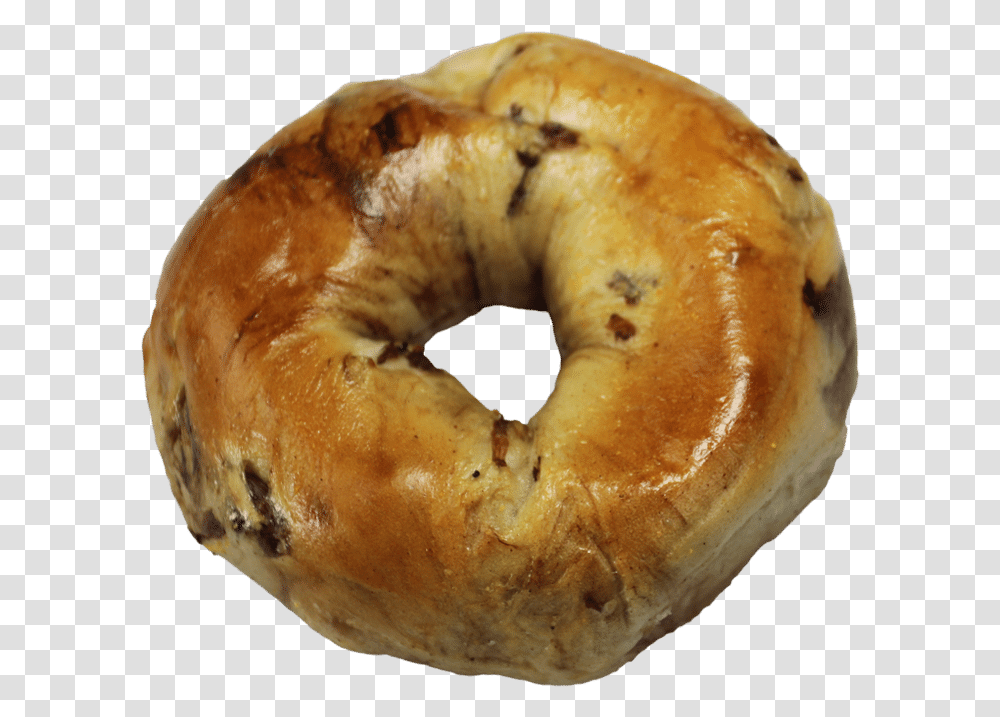 Cinnamon Raisin Bagels Doughnut, Bread, Food, Bun Transparent Png