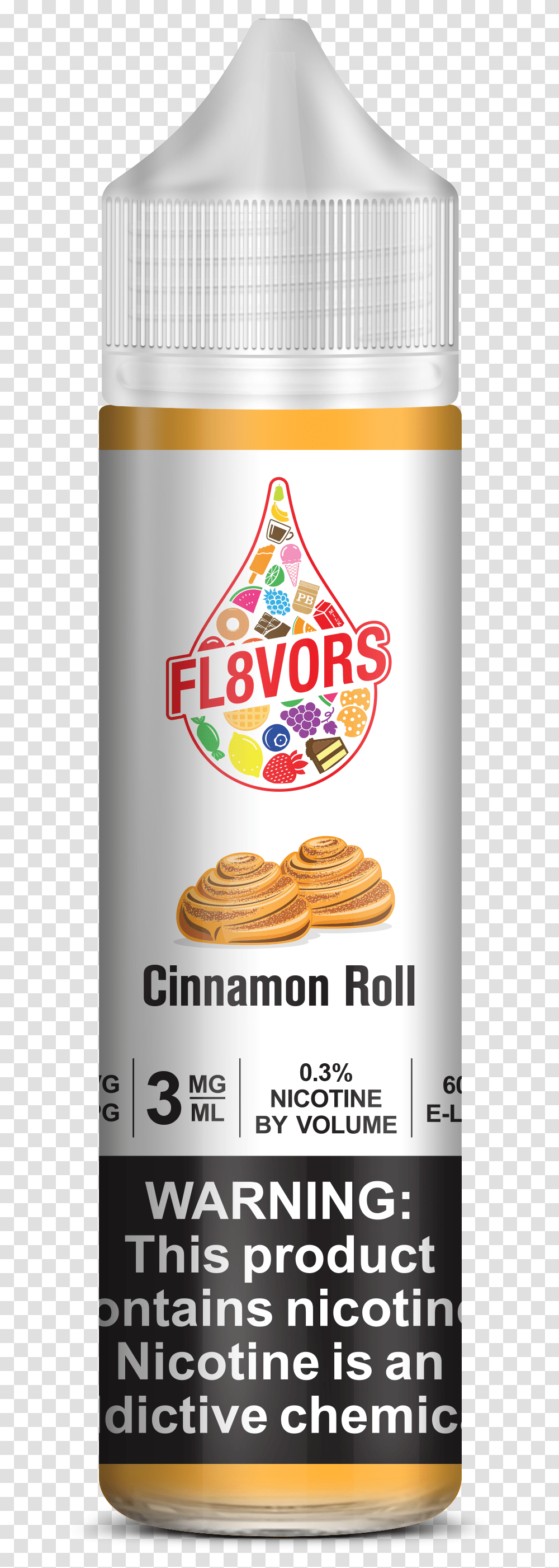 Cinnamon Roll, Label, Advertisement, Poster Transparent Png
