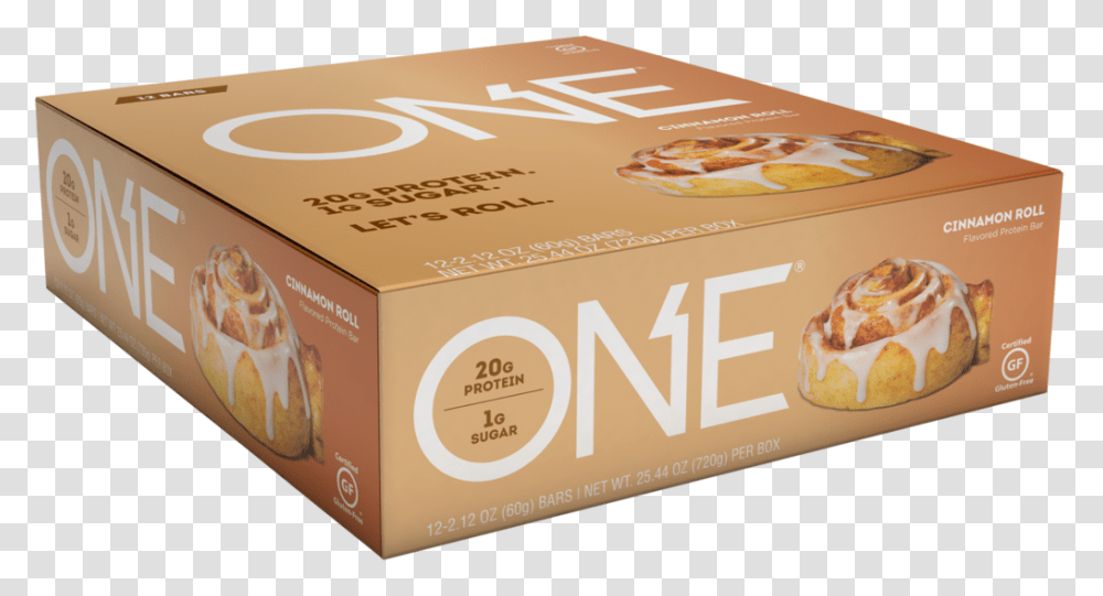 Cinnamon Roll One Bar, Box, Cardboard, Package Delivery, Carton Transparent Png