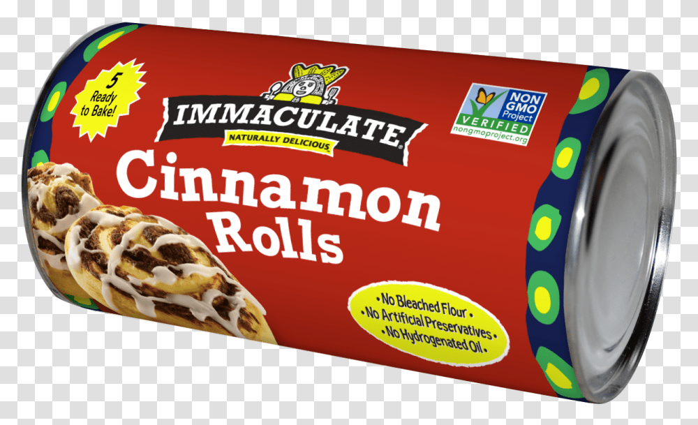 Cinnamon Rolls In Tin, Food, Pizza, Burrito, Hot Dog Transparent Png