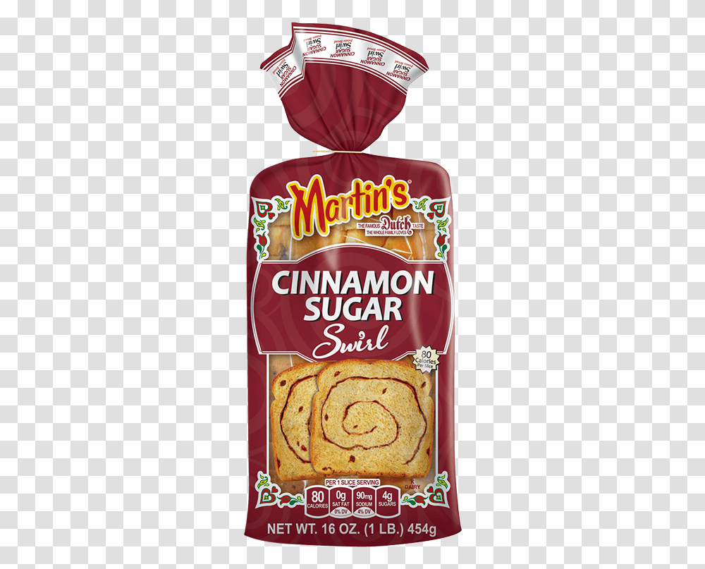 Cinnamon Sugar Swirl Potato Bread Martin's Famous Pastry Shoppe, Food, Toast, French Toast, Plant Transparent Png