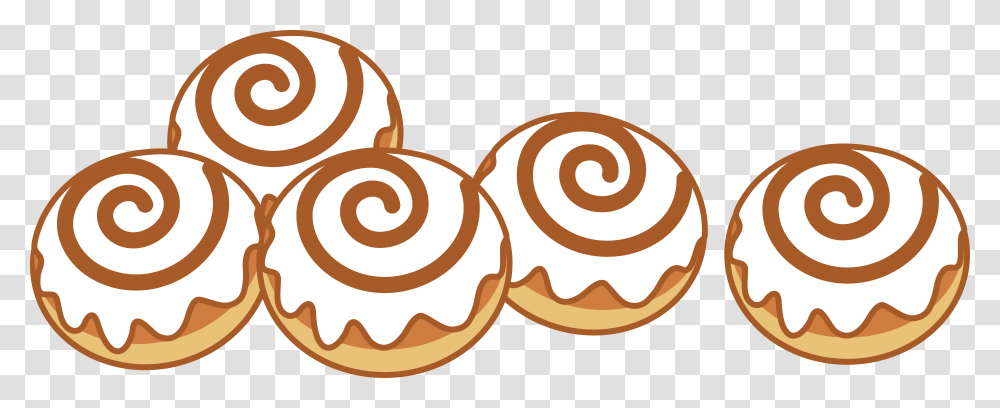 Cinnamon Swirl Bread Clip Art, Icing, Cream, Cake, Dessert Transparent Png