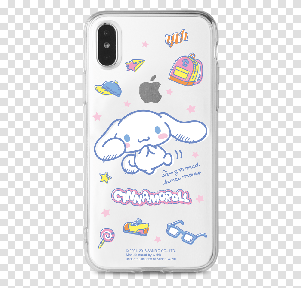 Cinnamoroll Clear Case Apple T Shirt, Mobile Phone, Electronics, Cell Phone, Text Transparent Png