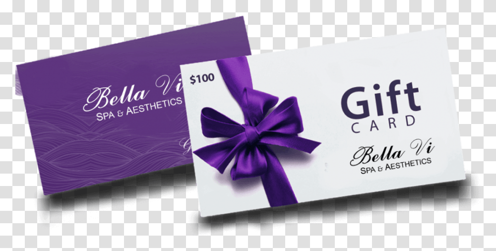 Cinque Terre Spa Gift Card, Business Card, Paper Transparent Png