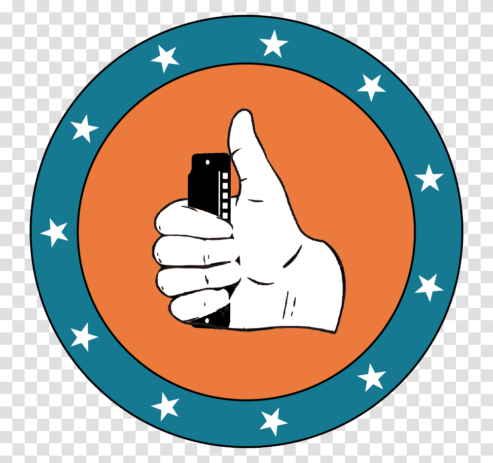 Circle And Stars Logo, Hand, Finger, Thumbs Up Transparent Png