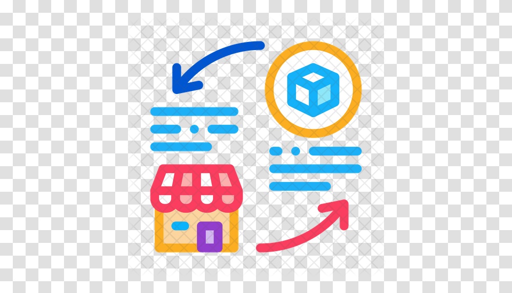 Circle Arrow Cube Icon Sharing Knowledge Free Icon, Text, Pac Man, Symbol, Label Transparent Png