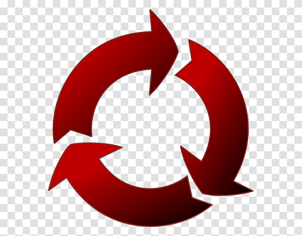 Circle Arrows Recycling Gif, Axe, Tool, Recycling Symbol Transparent Png
