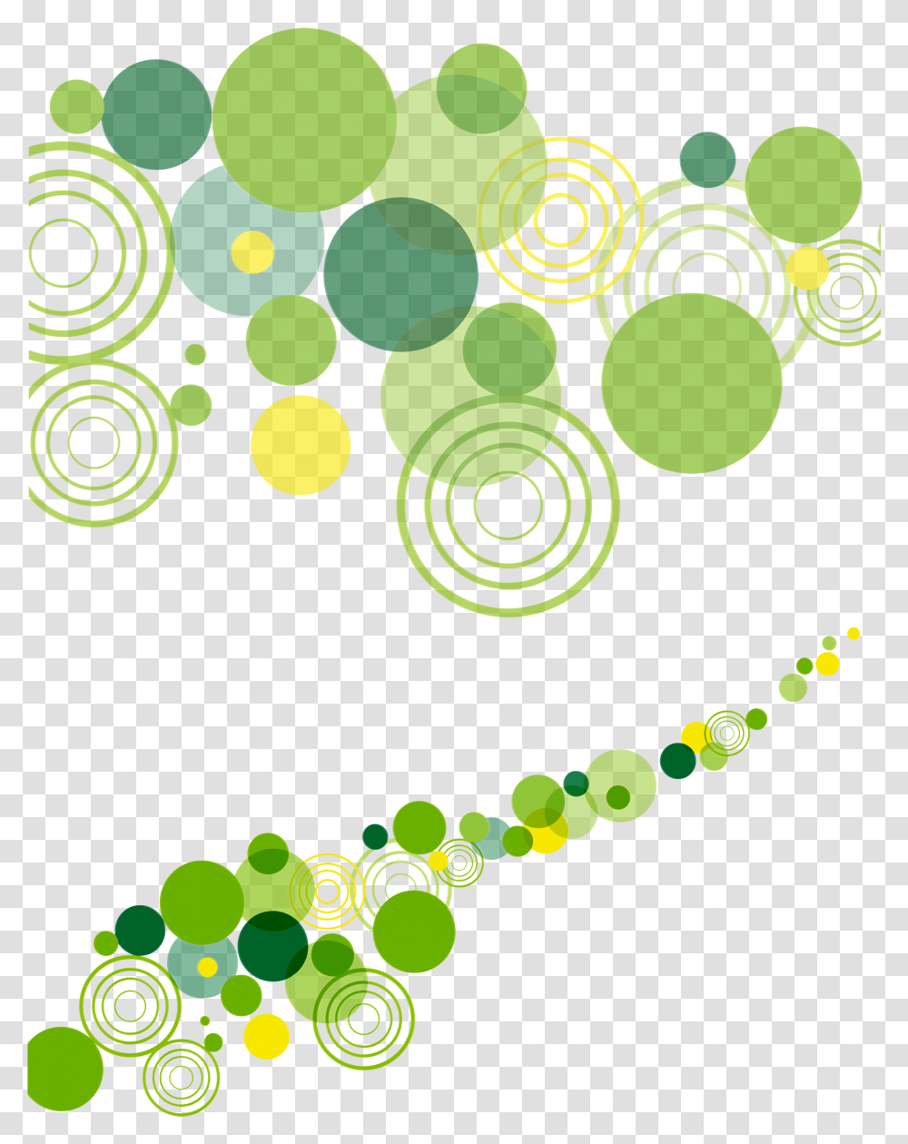 Circle Background Round Design Background Free, Green, Pattern Transparent Png