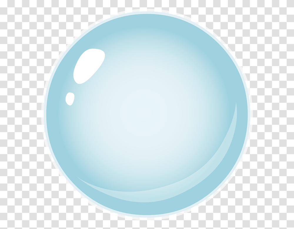 Circle Ball Blue Bubble 3d Sphere Round Balloon, Nature Transparent Png