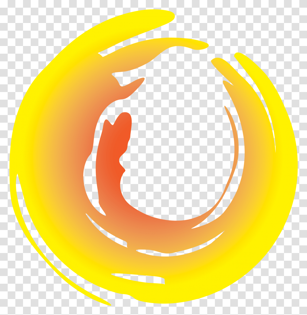 Circle, Banana, Fruit, Plant, Food Transparent Png