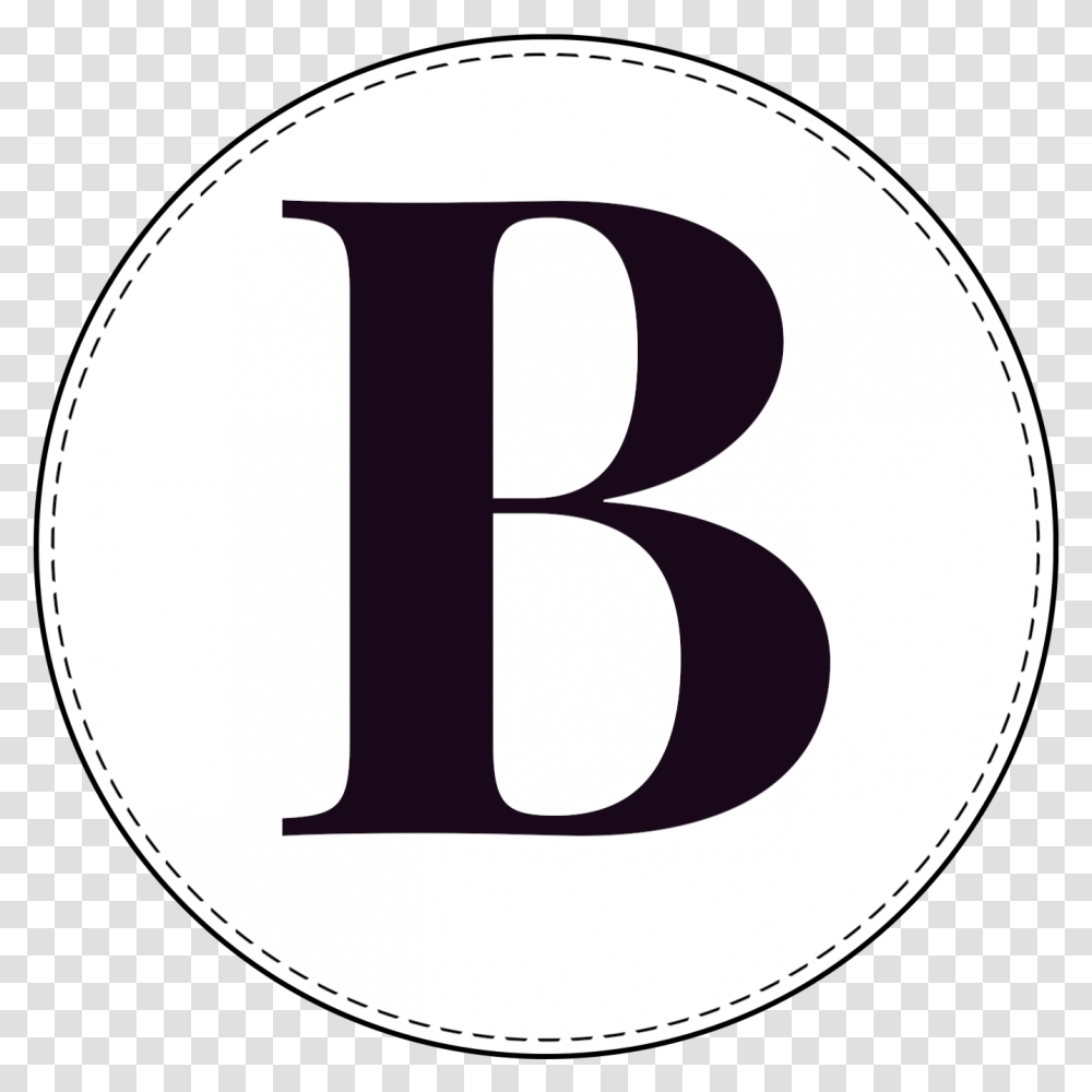 Circle Banner Letter B Letters In A Circle, Number Transparent Png
