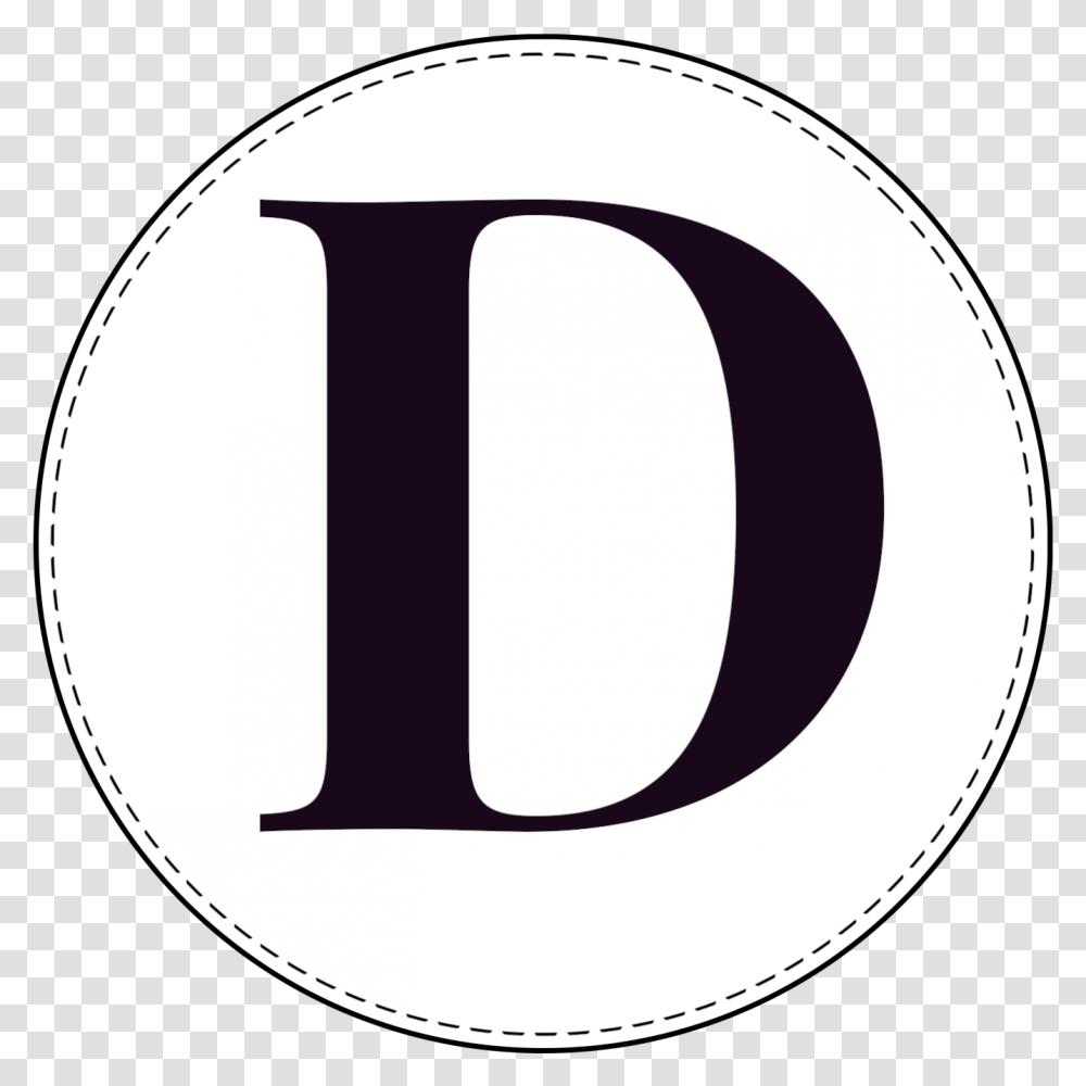 Circle Banner Letter D Letter D In A Circle, Number, Label Transparent Png