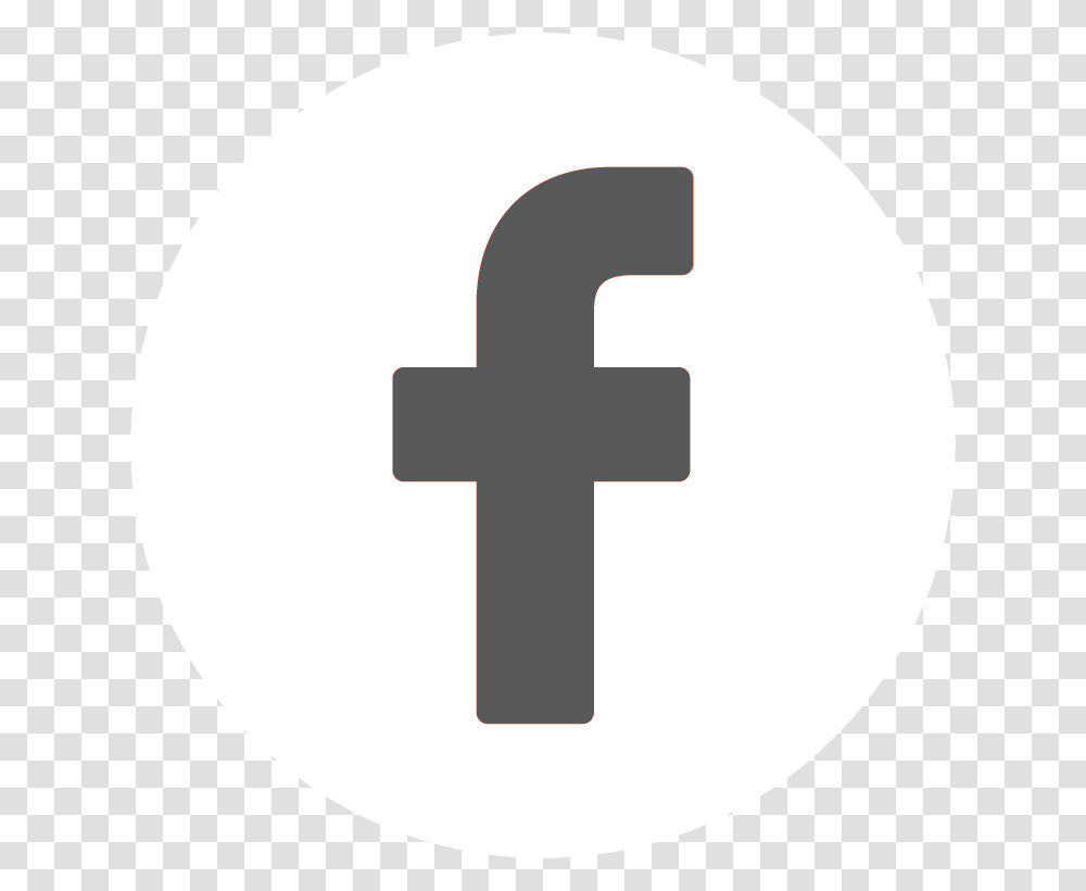 Circle Black Facebook Vector Icon, Cross, Crucifix Transparent Png