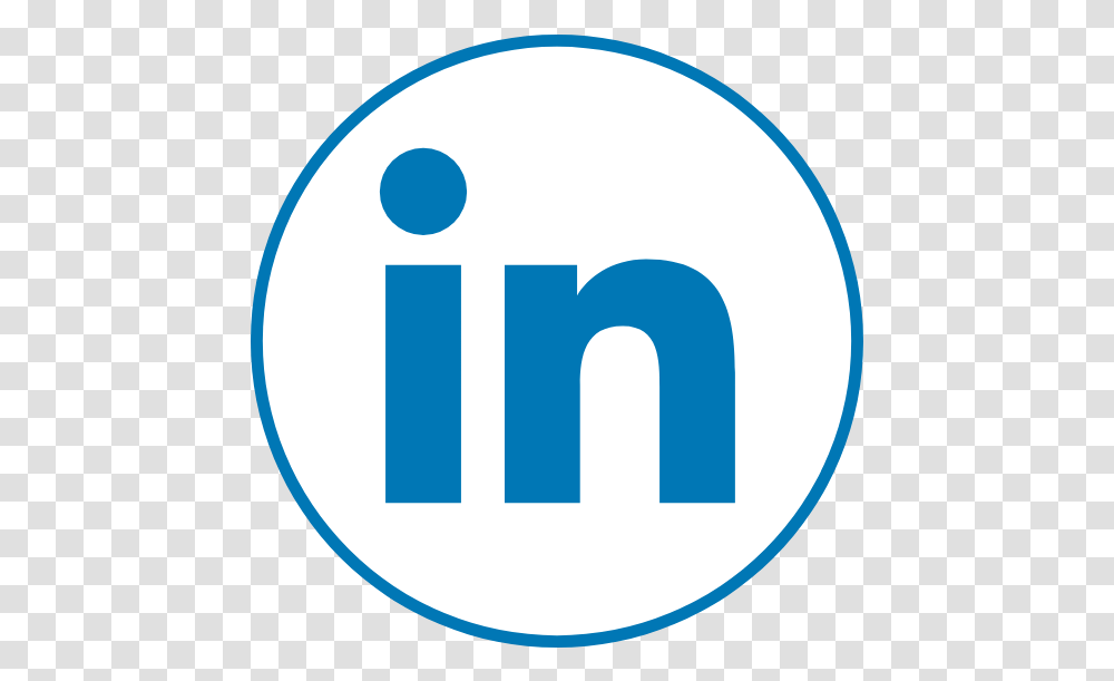 Circle Blue Linkedin Graphic Linkedin Icons Free Circle Linkedin Icon Blue, Text, Logo, Symbol, Trademark Transparent Png