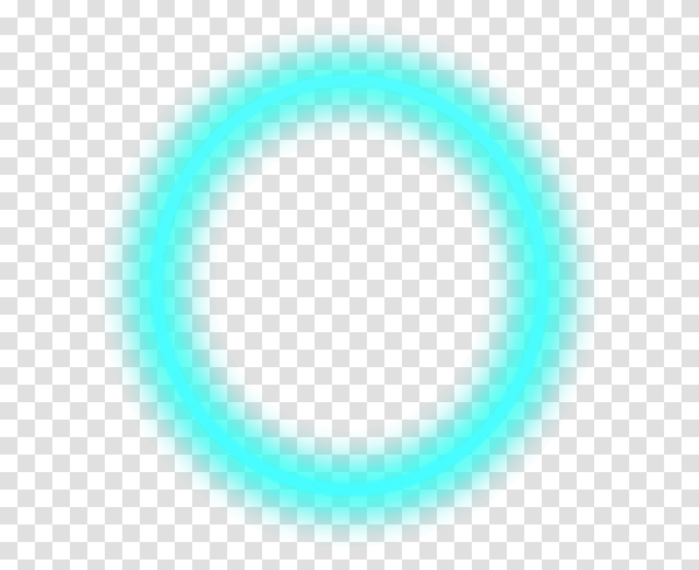 Circle Blue Neon Remixit Trending Trendingstickers Circle, Frisbee, Toy, Life Buoy, Sphere Transparent Png