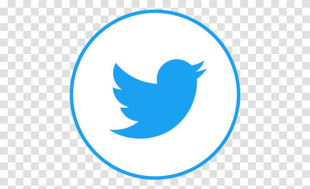 Circle Blue Twitter Graphic Twitter Icon Blue Round, Logo, Symbol, Trademark, Badge Transparent Png