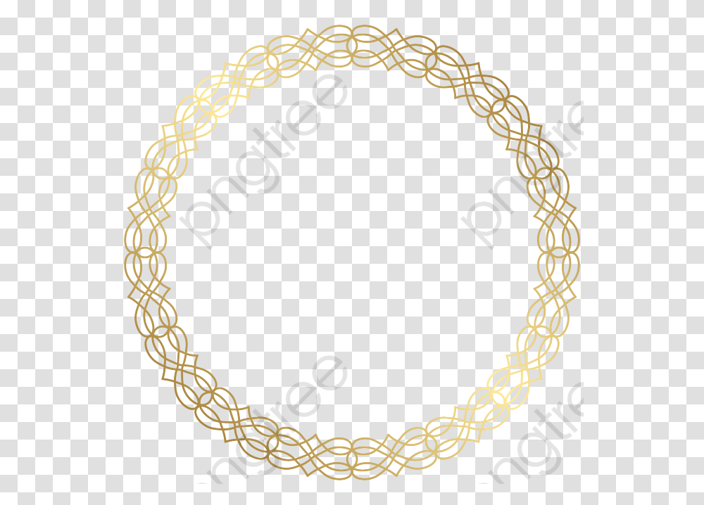 Circle Border Gold, Armor, Chain, Bracelet, Jewelry Transparent Png