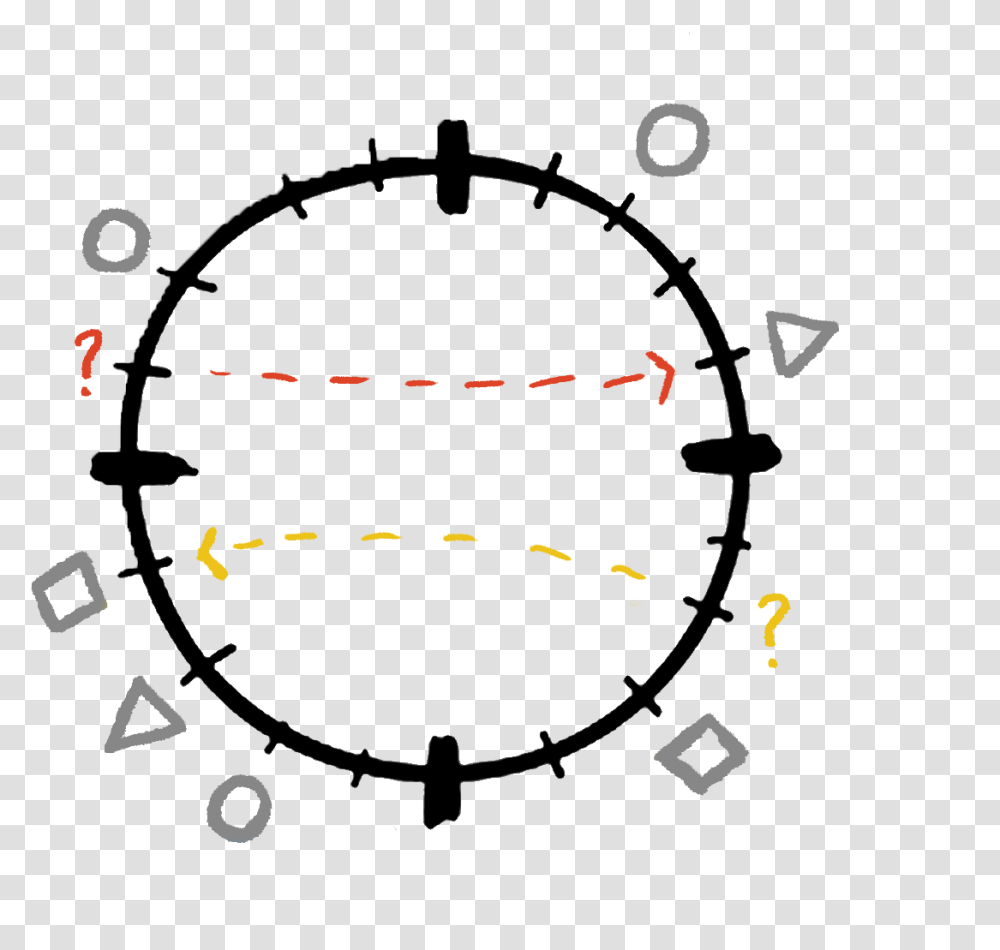 Circle, Bow, Clock, Analog Clock Transparent Png
