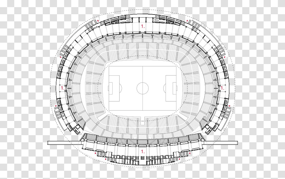 Circle, Building, Stadium, Arena, Staircase Transparent Png