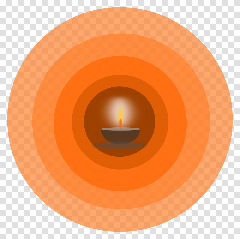 Circle, Candle, Plant, Fire, Flame Transparent Png