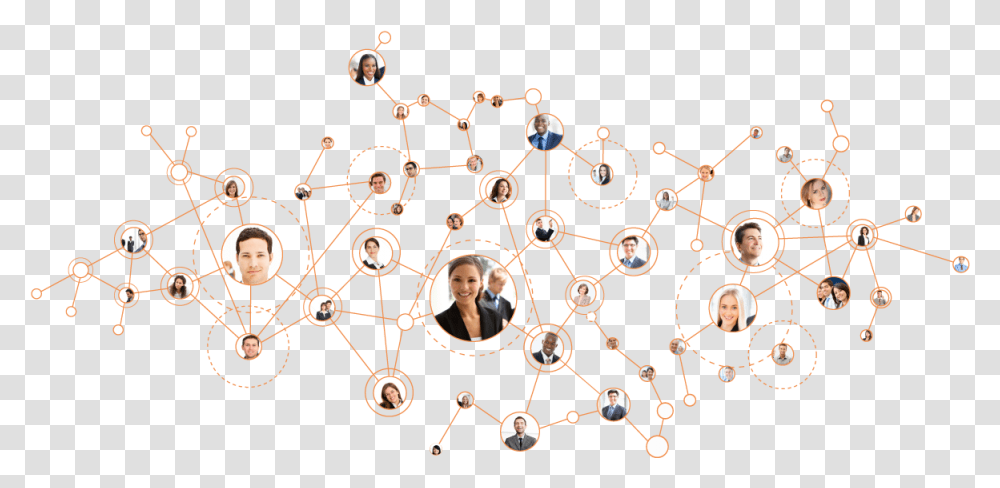 Circle, Chandelier, Lamp, Network, Person Transparent Png