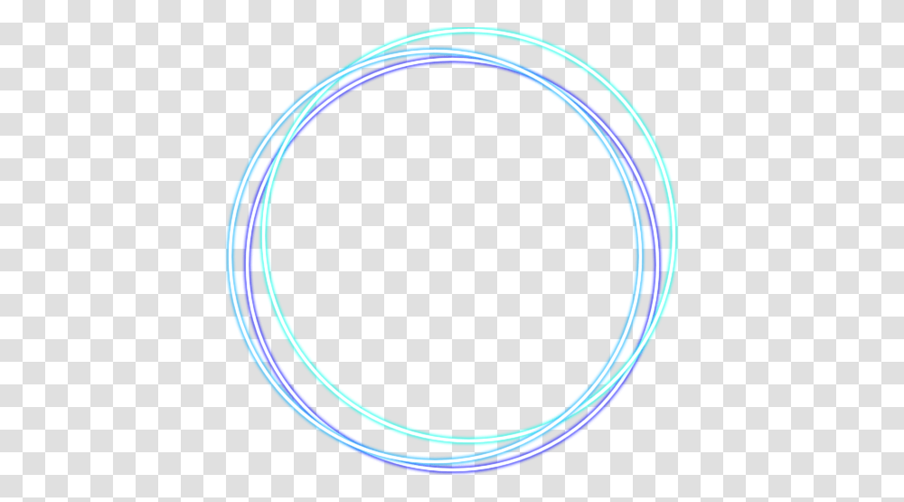 Circle Circleframe Frame Neon Glow Ftestickers, Light, Hoop, Wire, Hula Transparent Png