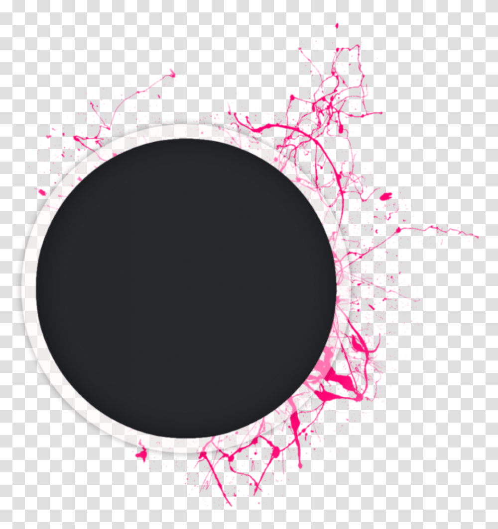 Circle Circles Splash Red Black Circle, Lamp, Light Transparent Png