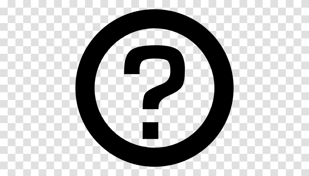 Circle Circular Symbol Faq Question Mark Sign Essentials, Gray, World Of Warcraft Transparent Png