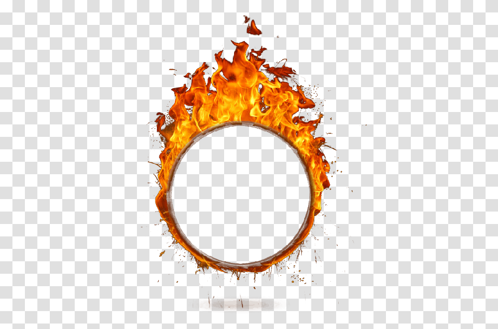 Circle Clipart Fire Picture Circle Fire Flame, Bonfire Transparent Png