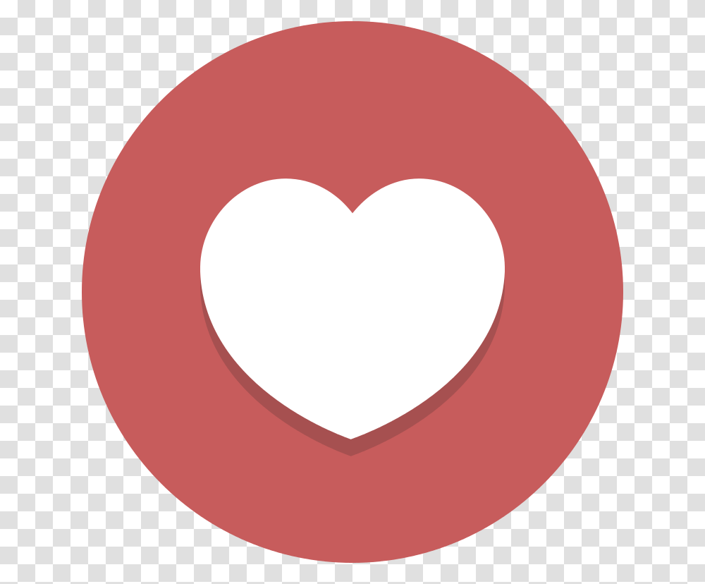 Circle Clipart Heart, Pillow, Cushion, Mustache Transparent Png