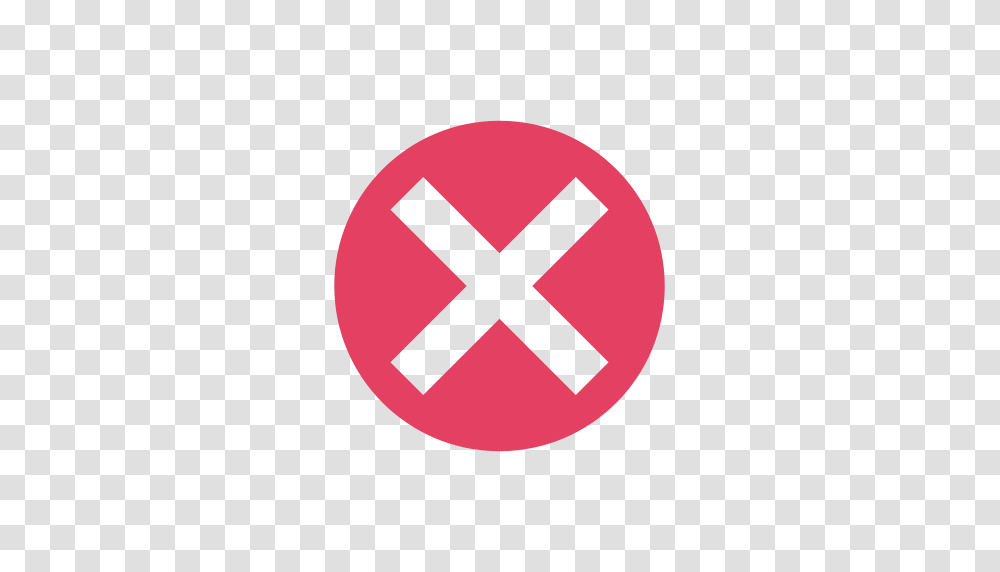 Circle Close Cross Delete Incorrect Invalid X Icon, Logo, Trademark, Sign Transparent Png