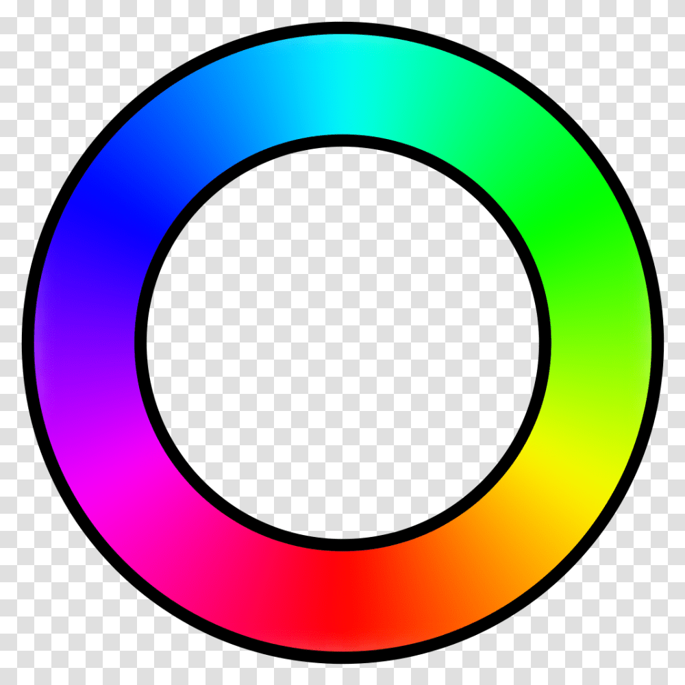 Circle Color Spectrum, Number, Moon Transparent Png