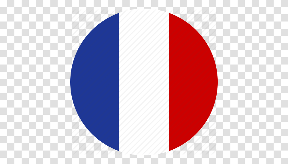 Circle Country Flag France French National Republic Icon, Logo, Trademark Transparent Png